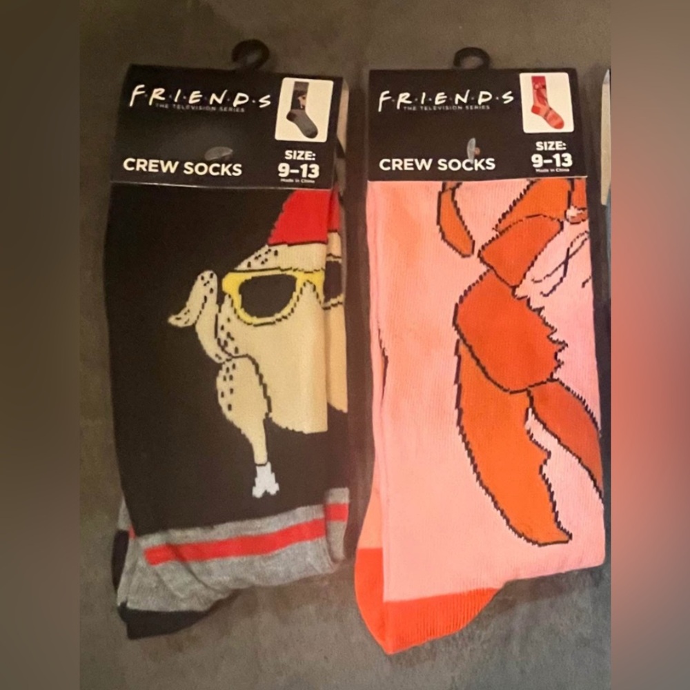Friends Socks 2 Pairs Adult NWT